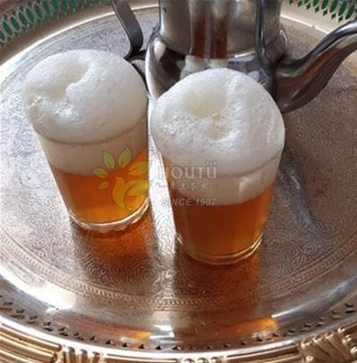 Morocco chunmee tea famous brand thick foam clean Soup